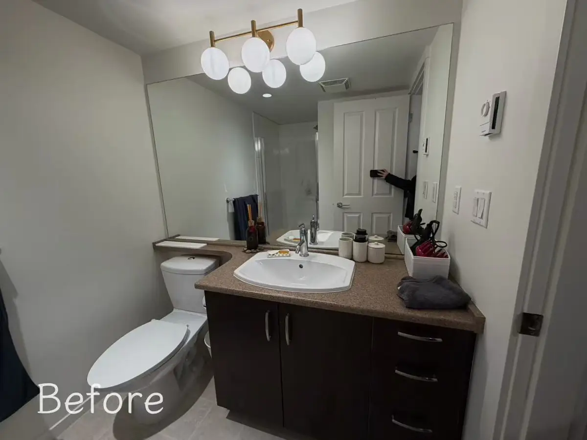 Comprehensive Renovation of 3.5 Bathrooms in Delta, BC - Before 5