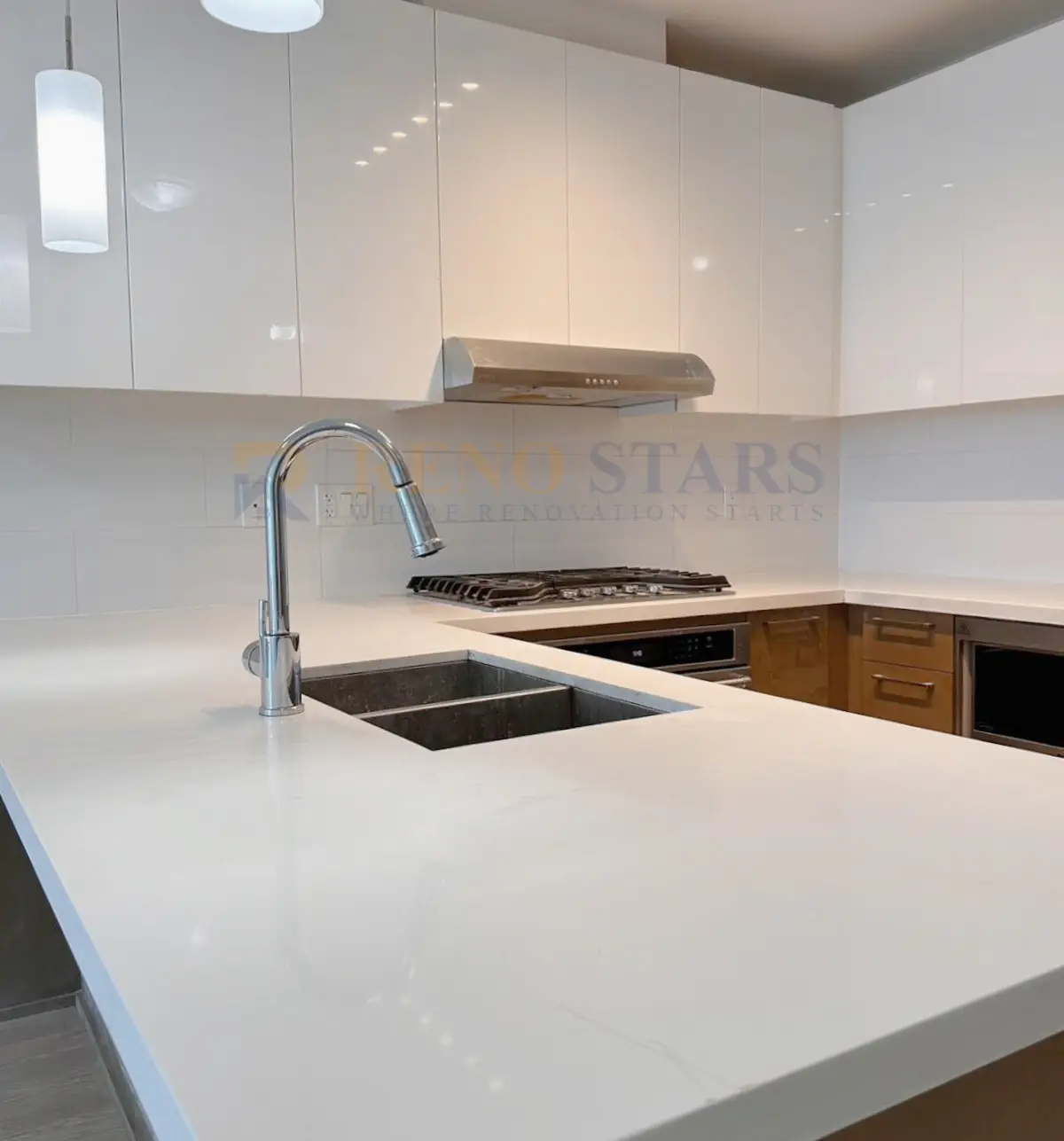 Recent Reno Stars kitchen renovation in Metro Vancouver